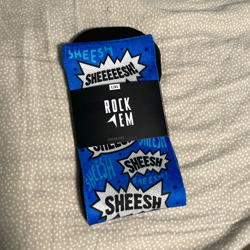 Rock Em “sheesh” socks